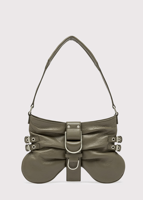 LARGE-SIZE BUTTERFLY BAG WITH BUCKLE