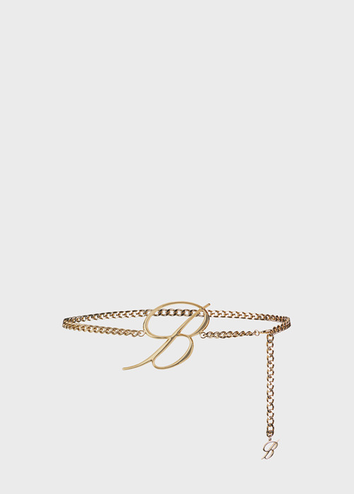 BELT IN METAL WITH B MONOGRAM