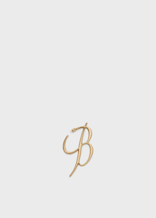 B MONOGRAM EARRING