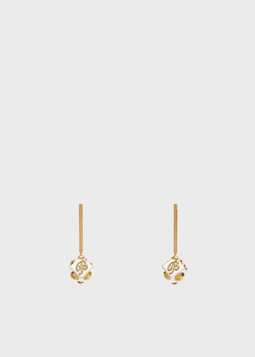 METAL DROP EARRINGS