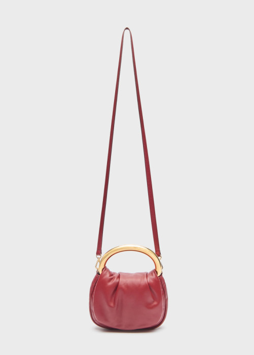 MINI RING BAG IN NAPA LEATHER