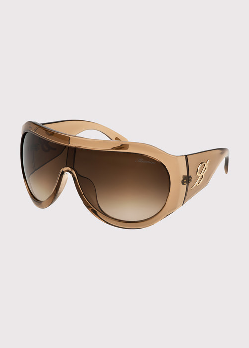 ACETATE MASK SUNGLASSES STYLE SPORTING A WRAPROUND SHAPE