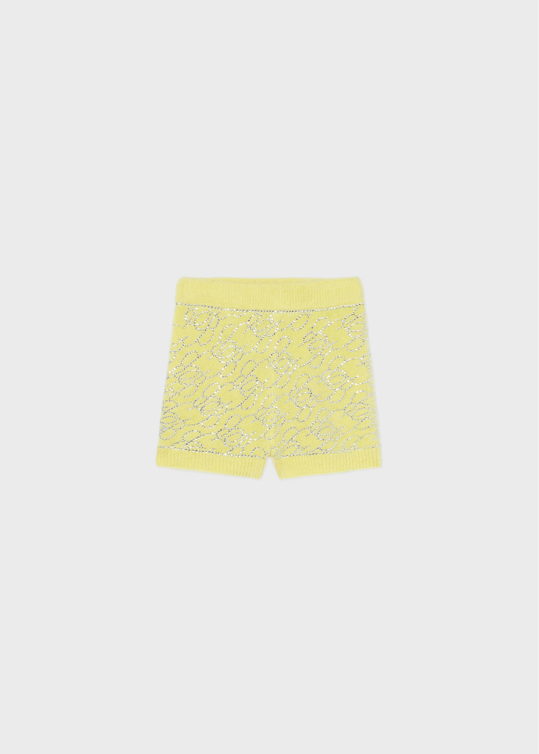 Miss Blumarine logo-embroidered shorts - Neutrals